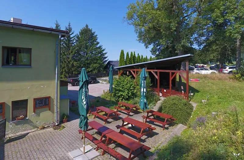 Penzion Pod Jestedem Hoření Paseky Exteriör bild